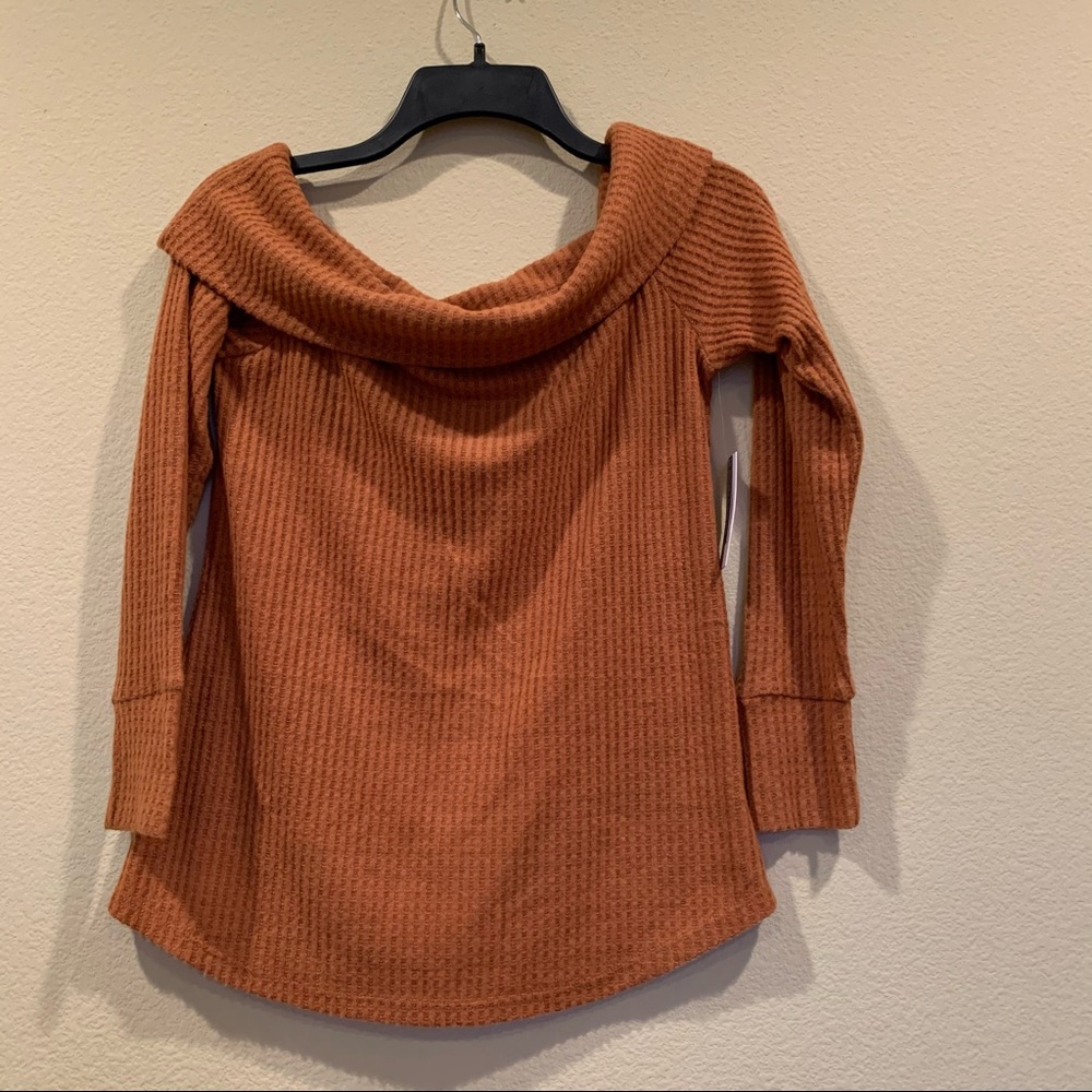 BP Off The Shoulder Sweater